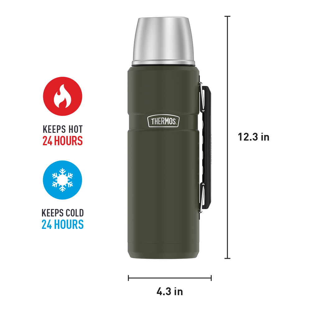 40oz Stainless King Beverage Bottle - Image 23
