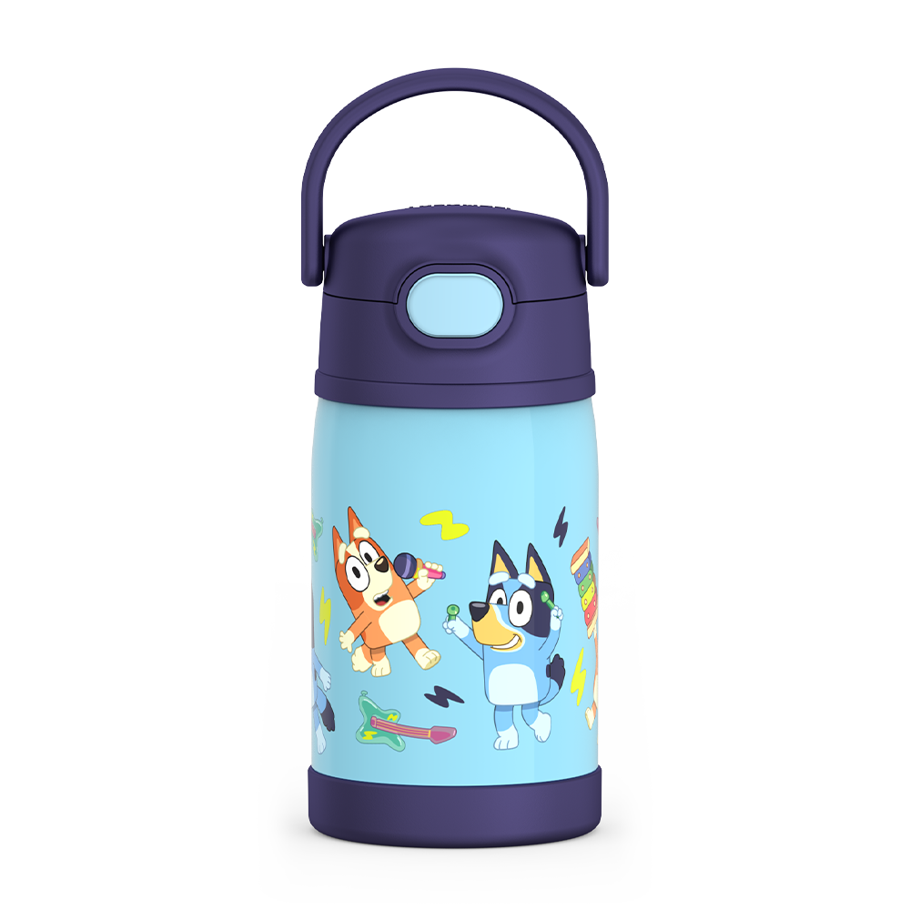10oz FUNTAINER WATER BOTTLE BLUEY - Image 2