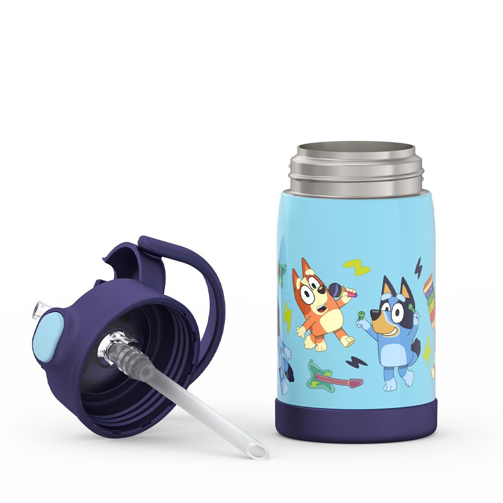 10oz FUNTAINER WATER BOTTLE BLUEY - Image 4