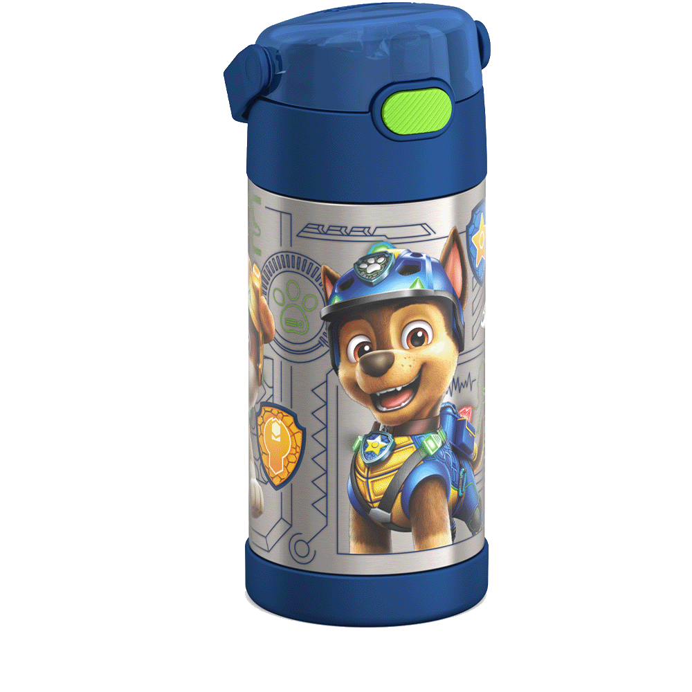 12oz FUNTAINER WATER BOTTLE PAW PATROL MOVIE - Image 3