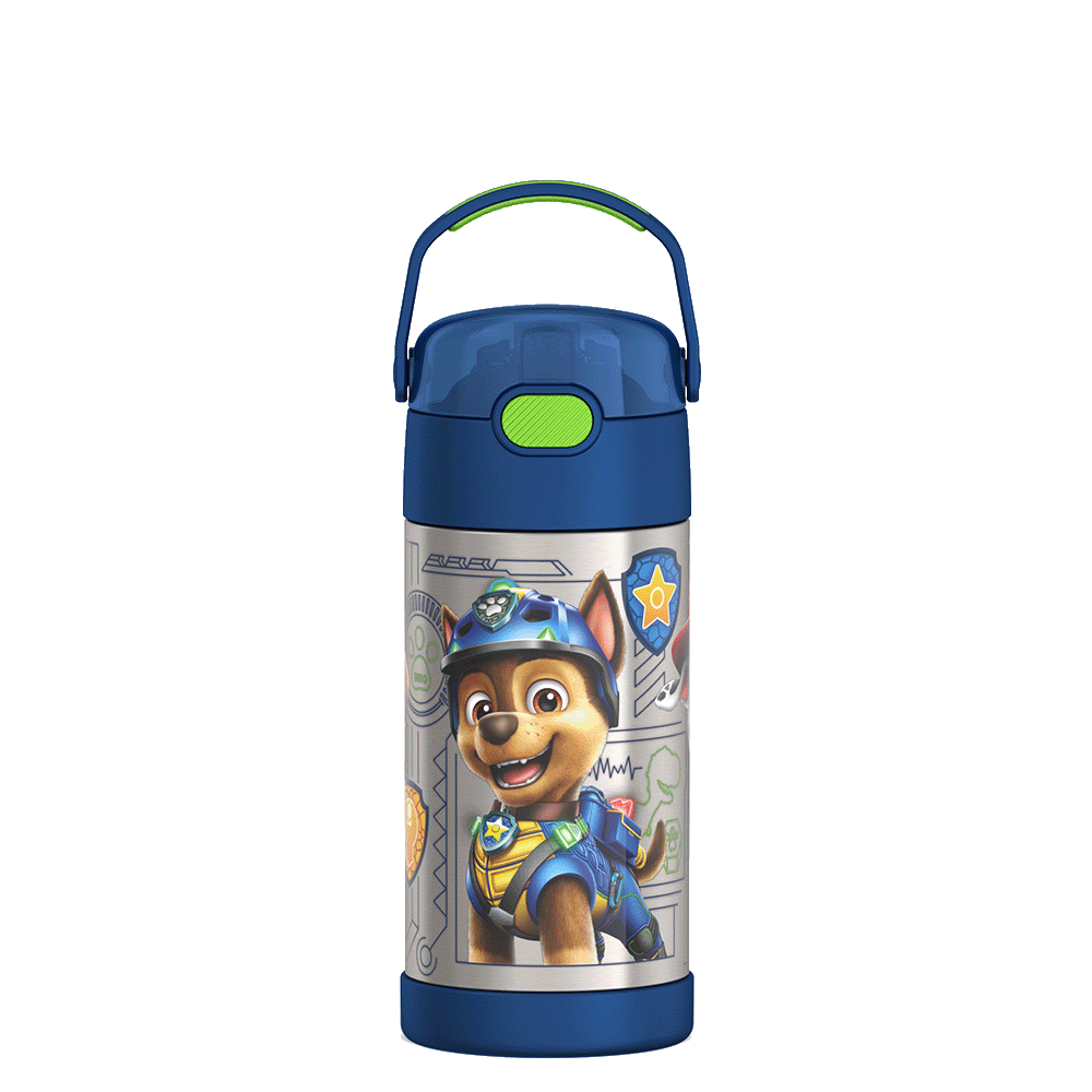 12oz FUNTAINER WATER BOTTLE PAW PATROL MOVIE