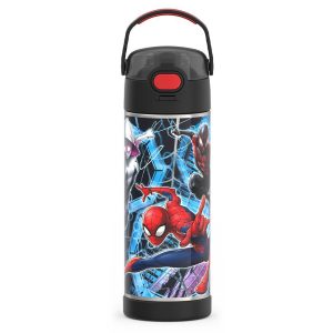 16oz FUNtainer Water Bottle Spider-Man