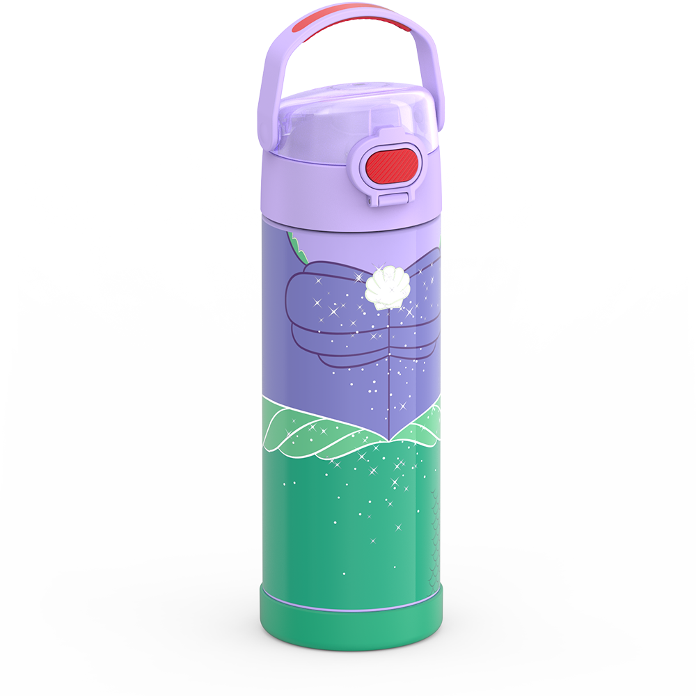 16oz FUNTAINER WATER BOTTLE DISNEY PRINCESS ARIEL - Image 6