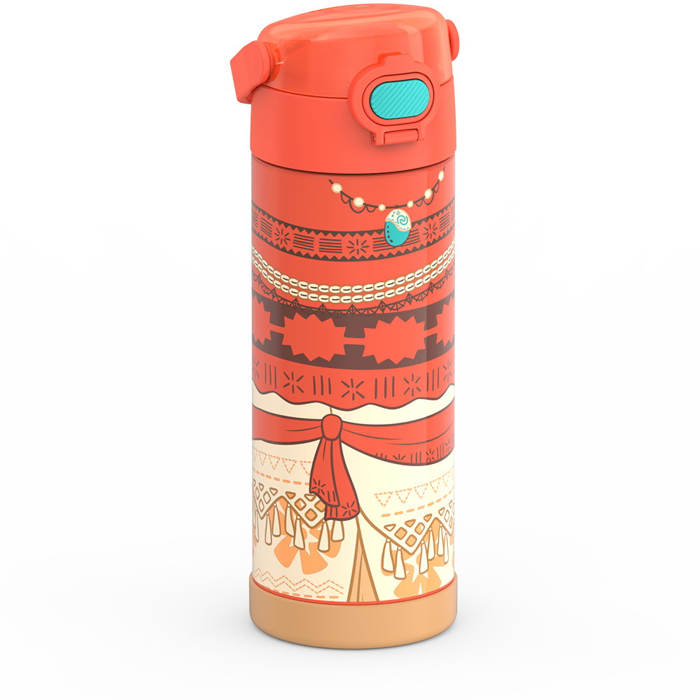 16oz FUNTAINER WATER BOTTLE DISNEY PRINCESS MOANA - Image 4