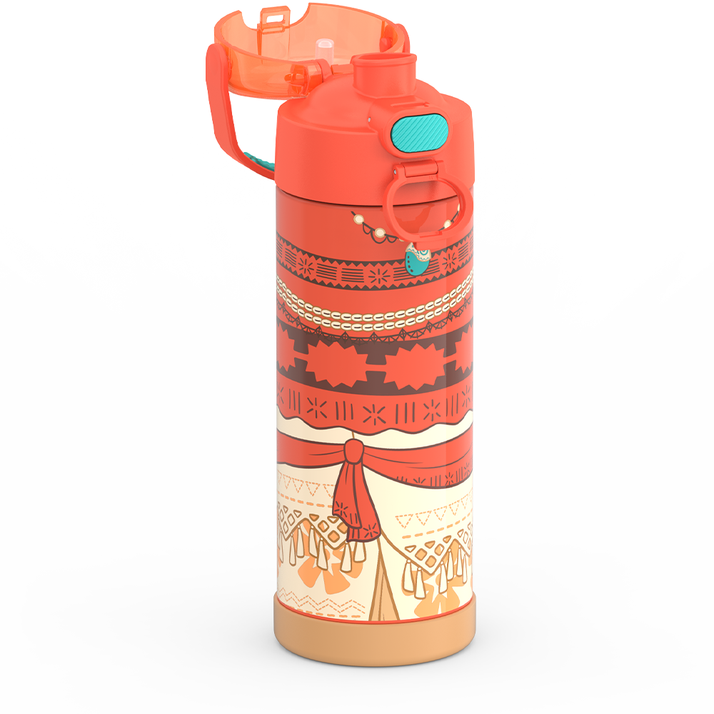 16oz FUNTAINER WATER BOTTLE DISNEY PRINCESS MOANA - Image 2