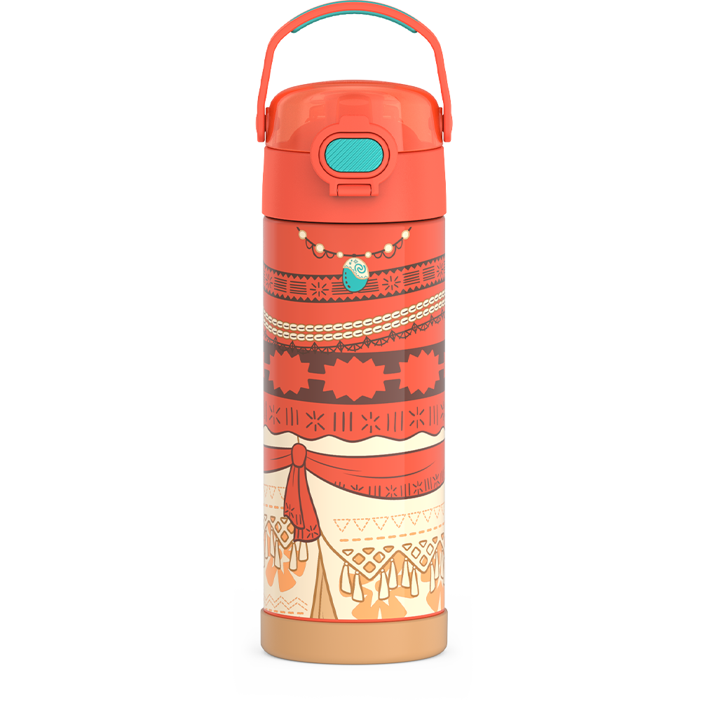 16oz FUNTAINER WATER BOTTLE DISNEY PRINCESS MOANA - Image 9