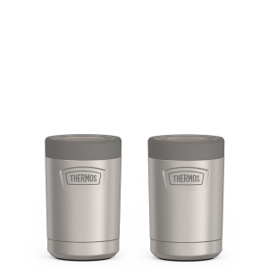 12oz Icon  Can Insulator Bundle - Matte Stainless Steel