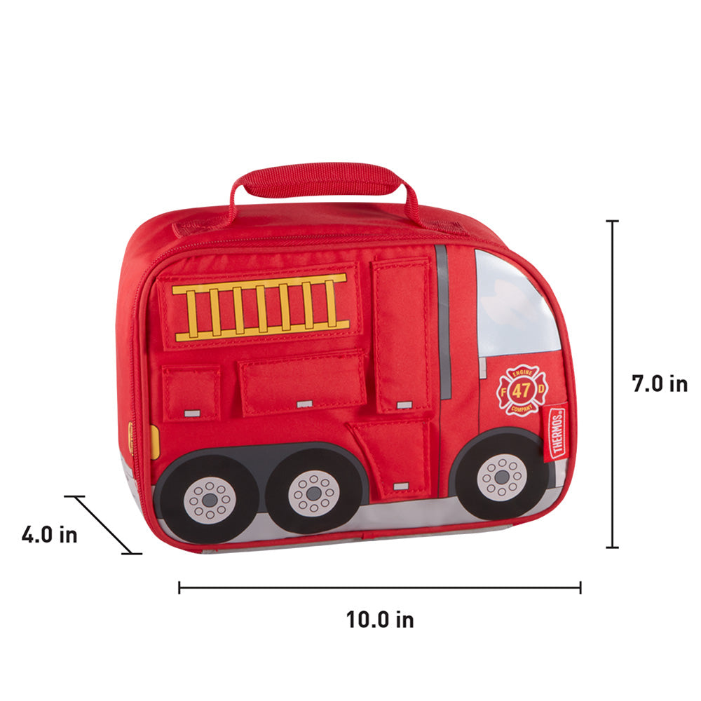 Novelty Lunch Box Firetruck - Image 8