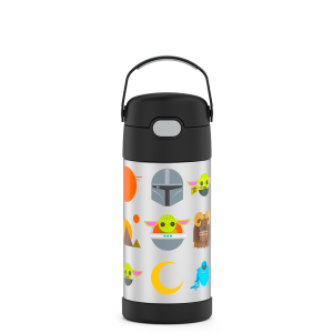 12oz FUNtainer Water Bottle The Mandalorian