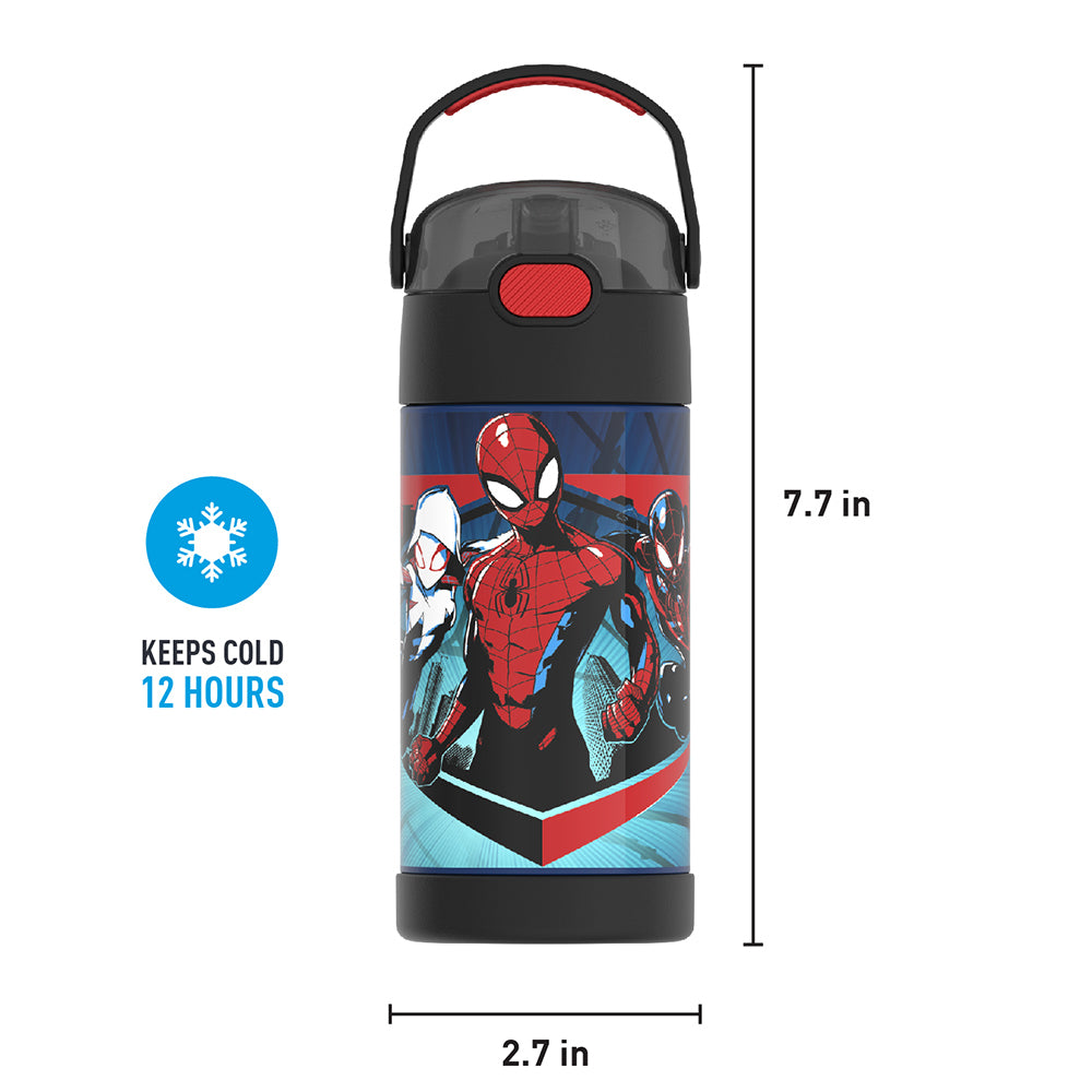 12oz FUNtainer Water Bottle Spider-Man - Image 10