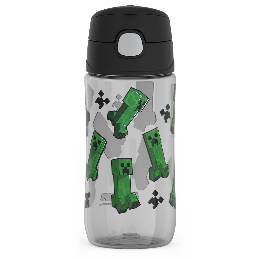 16oz Thermos Kids Water Bottle With Spout Lid Minecraft - Image 3