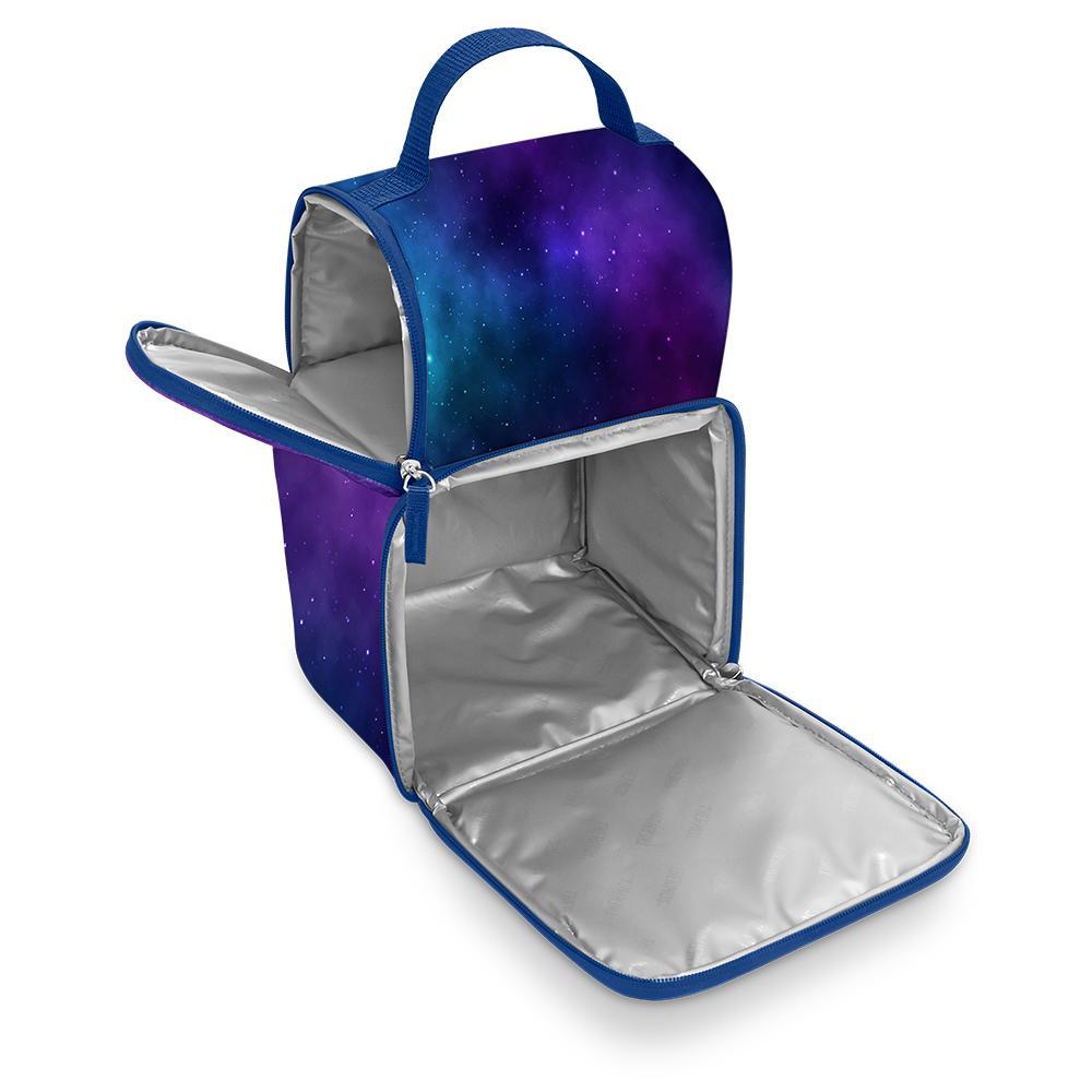 Tween Dual Lunch Box Galaxy Navy/purple - Image 3