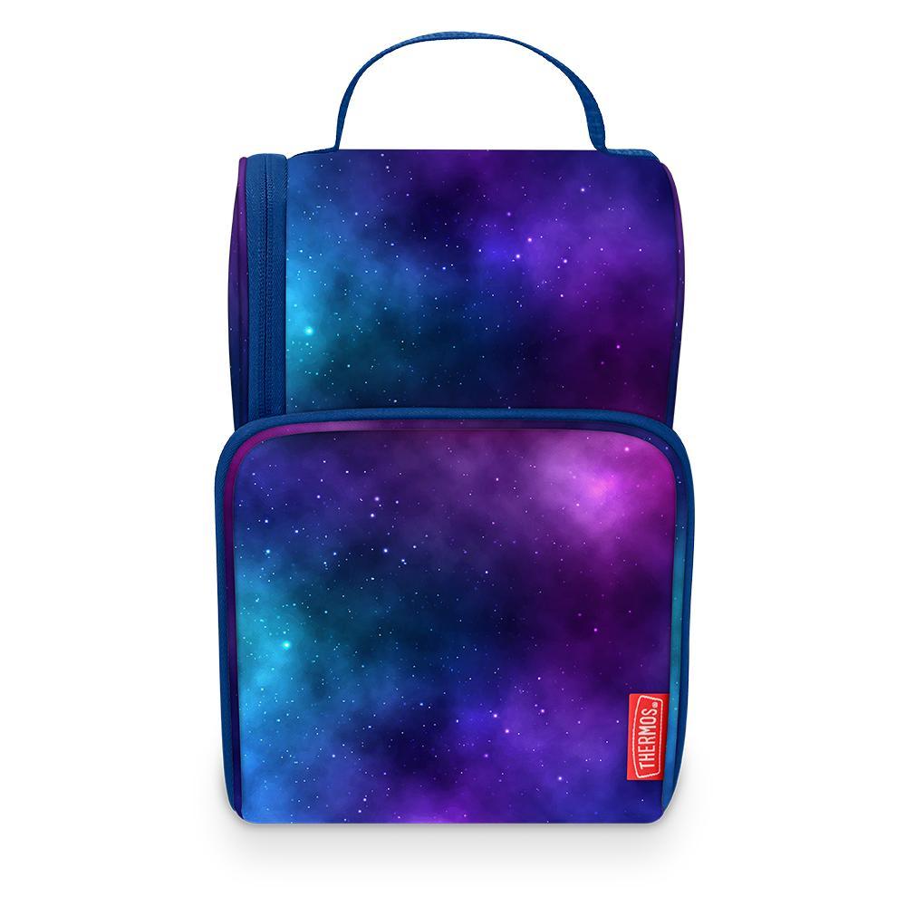 Tween Dual Lunch Box Galaxy Navy/purple - Image 8